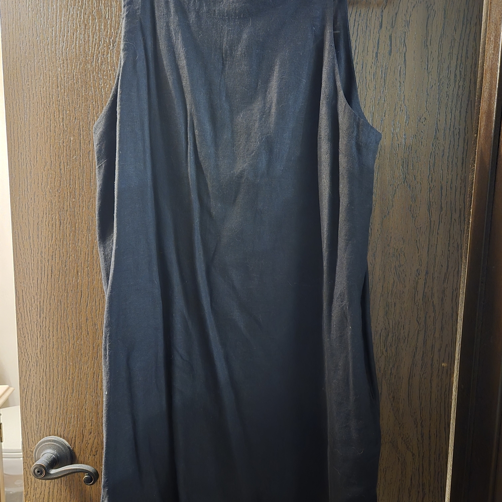 a new day Black Sleeveless Midi Dress